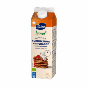 Valio luomu kuohukerma laktoositon 1 l