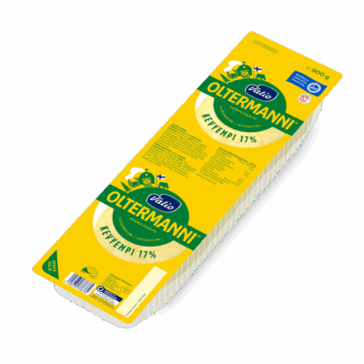 Valio Oltermanni® Kevyempi 17 % kermajuustoviipale e900 g