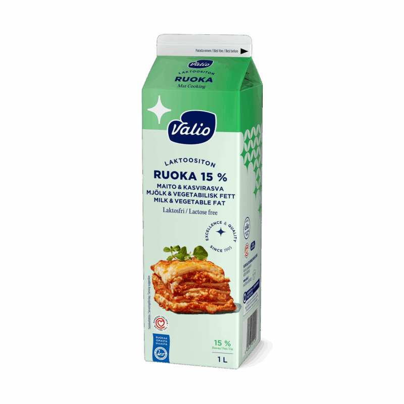 Valio Ruoka 15 % laktoositon 1 l