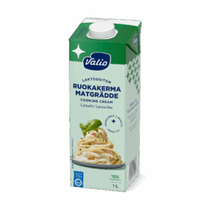 Valio ruokakerma 15 % UHT laktoositon 1 l