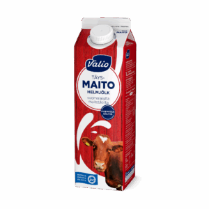 Valio vapaan lehmän täysmaito 1 l
