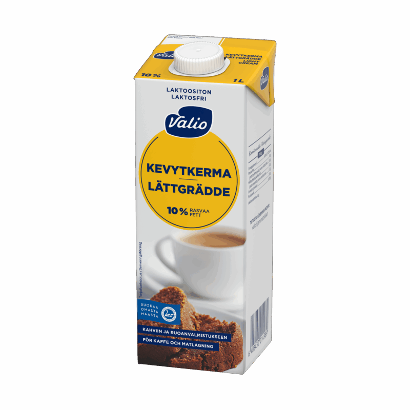 Valio kevytkerma UHT laktoositon 1 l