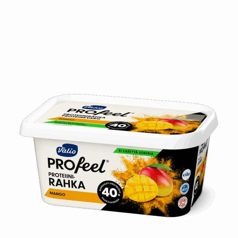 Valio PROfeel® proteiinirahka sokeroimaton 400 g mango laktoositon