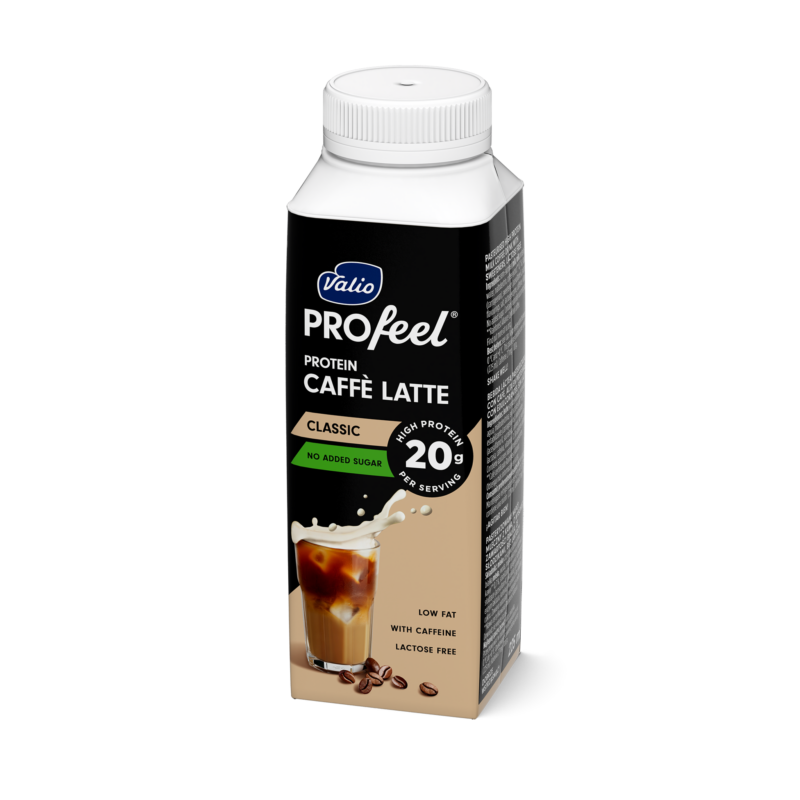 Valio PROfeel® protein caffè latte 225 ml classic laktoositon