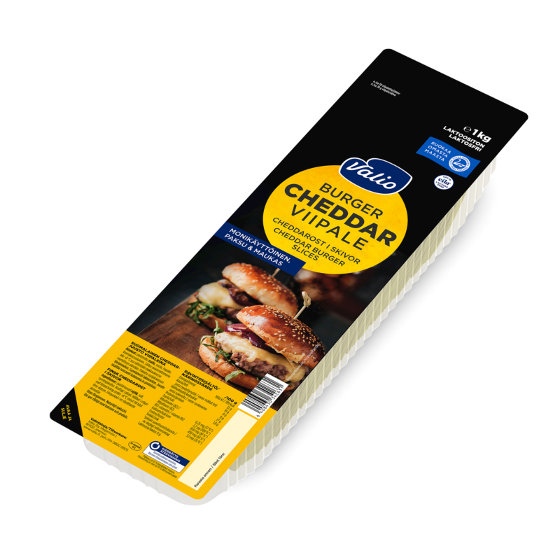 Valio Burgerviipale cheddar juusto e1 kg