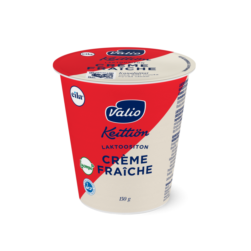 Valio Keittiön crème fraîche laktoositon, luomu 150 g