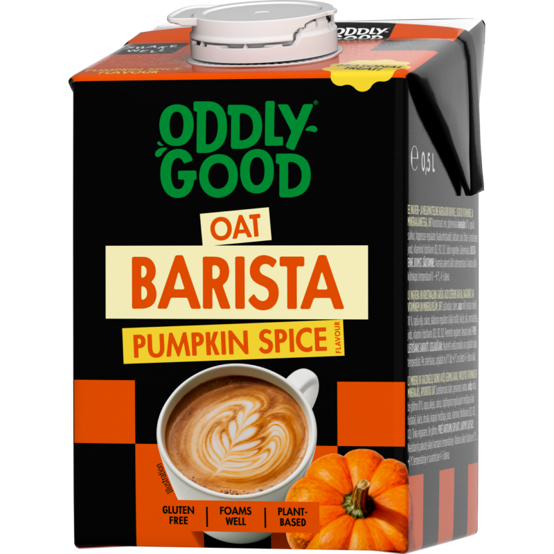 Oddlygood® Barista havredryck 0,5 l pumpkin spice glutenfri