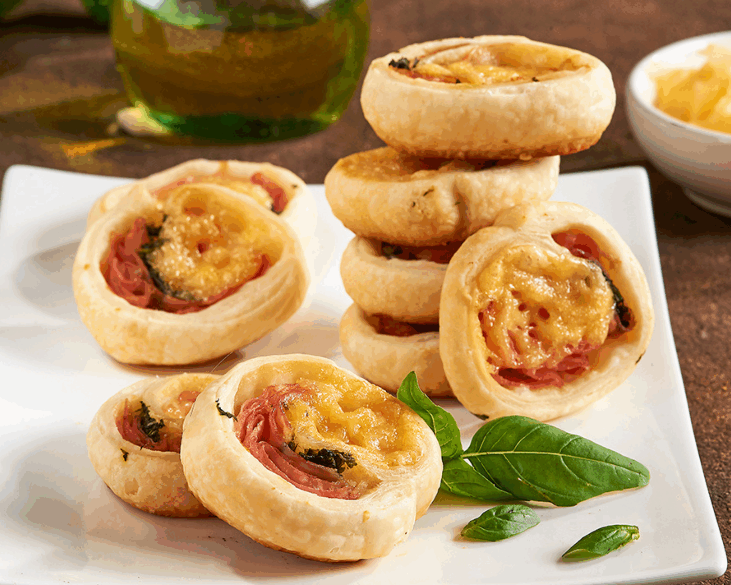 Italian Pinwheels with Havarti Cheese - Finlandia Cheese