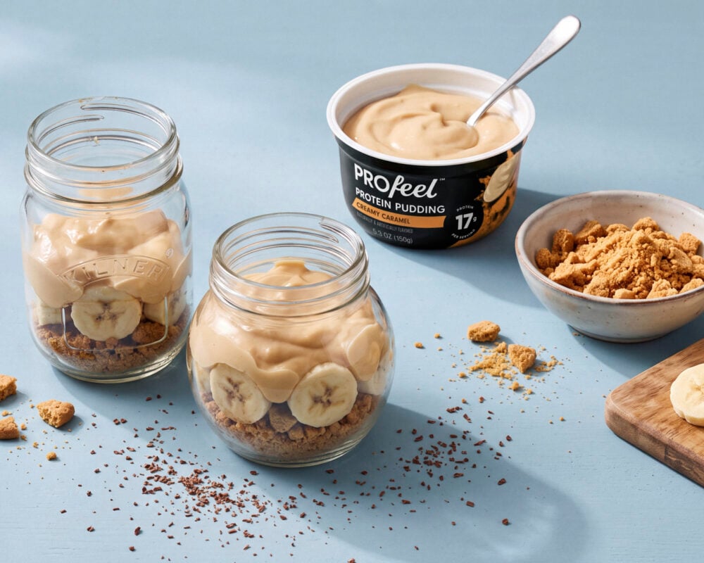 Caramel Banoffee Icebox Jars