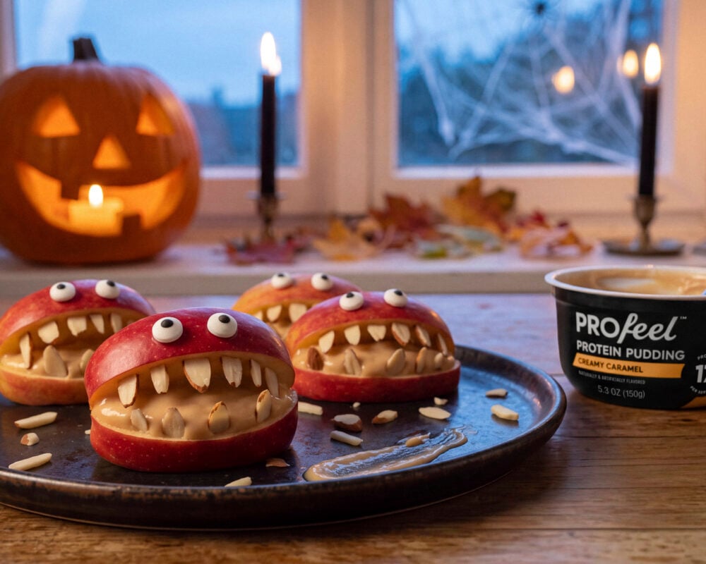 Monster Mouth Apple Bites