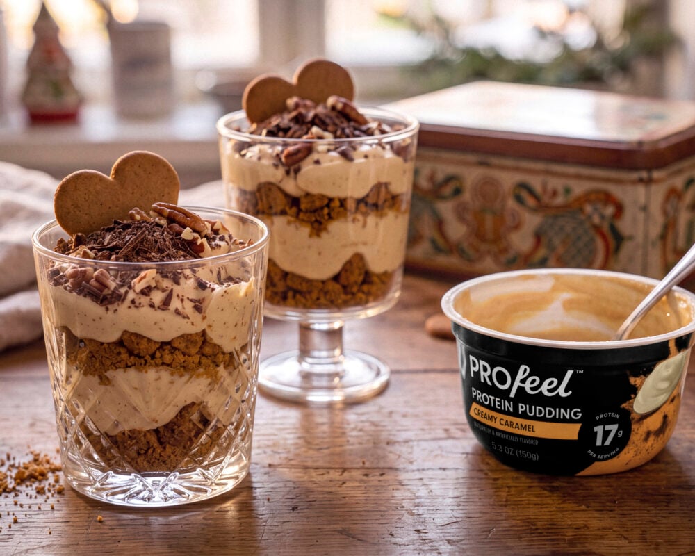 Gingerbread Caramel Parfait
