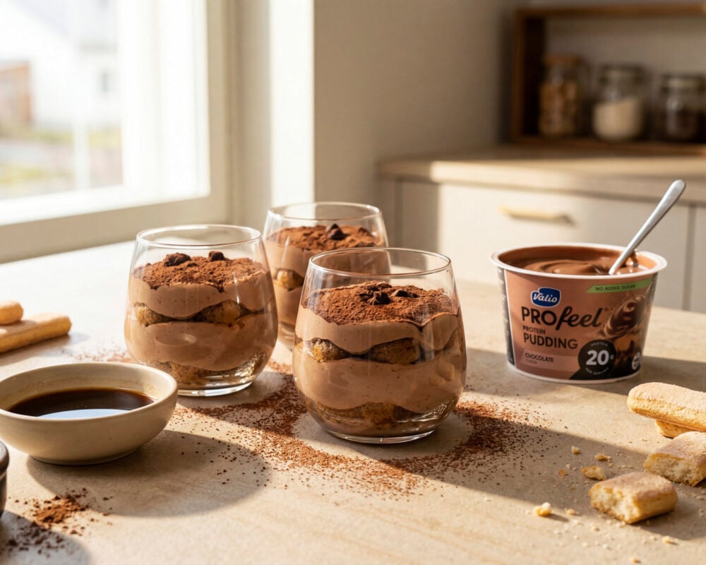 Proteiinitiramisu-annospikarit