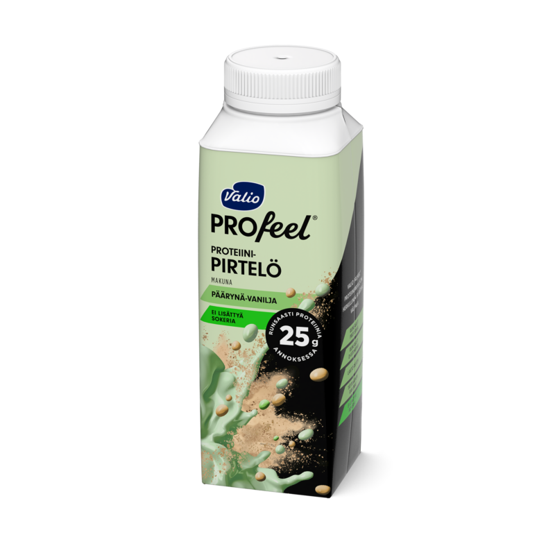 Valio PROfeel® proteiinipirtelö 2,5 dl päärynä-vanilja laktoositon