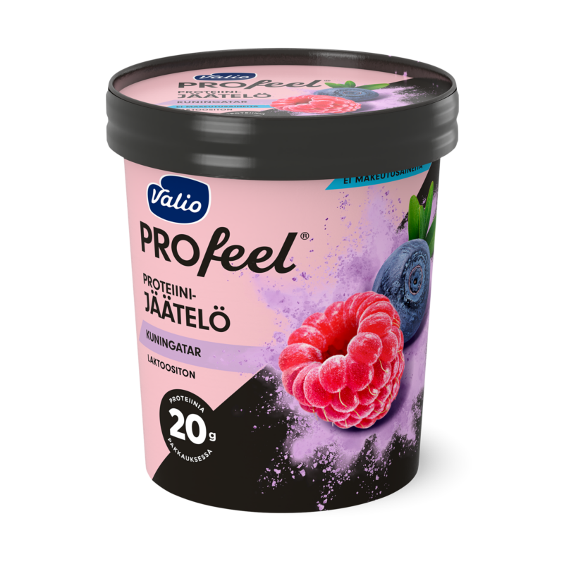 Valio PROfeel® proteiinijäätelö 480 ml kuningatar laktoositon