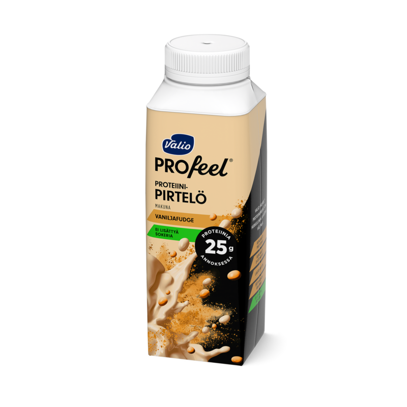 Valio PROfeel® proteiinipirtelö 2,5 dl vaniljafudge laktoositon
