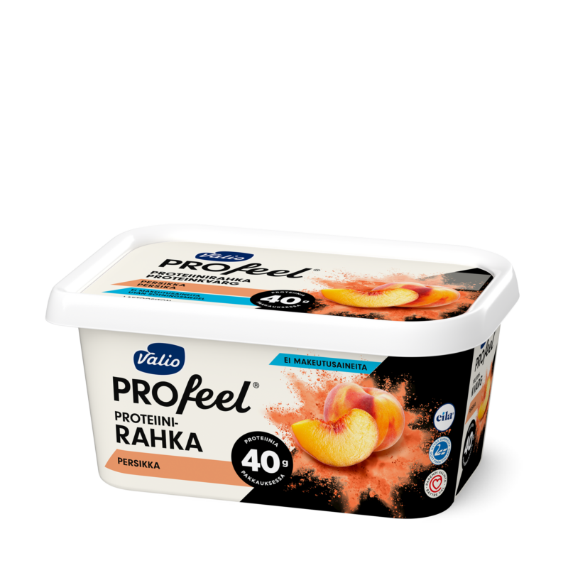 Valio PROfeel® proteiinirahka 400 g persikka laktoositon