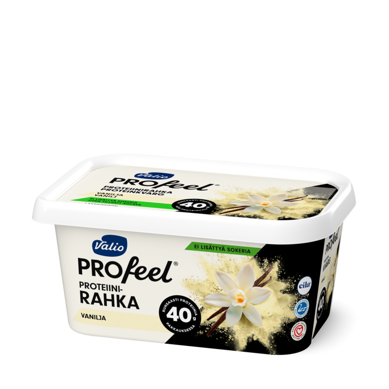 Valio PROfeel® proteiinirahka sokeroimaton  400 g vanilja laktoositon