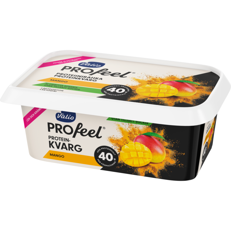 Valio PROfeel® proteinkvarg osockrad 400 g mango laktosfri