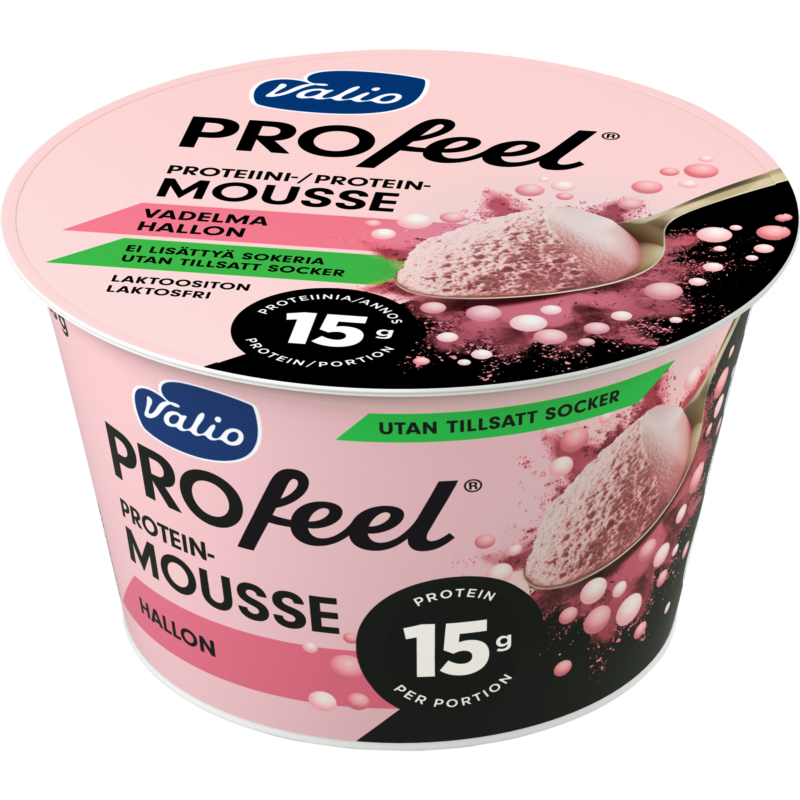 Valio PROfeel® proteinmousse hallon