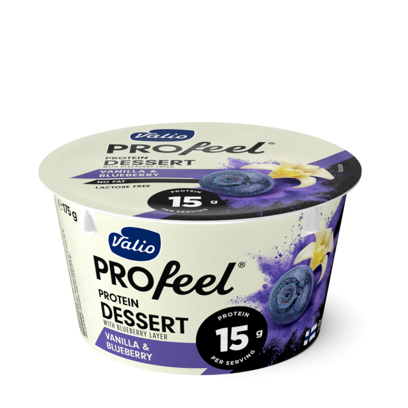 Valio PROfeel®️ Protein Vanilla-Blueberry Bi-layered Quark