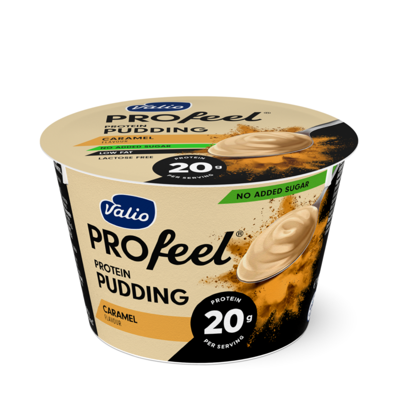 Valio PROfeel® Protein კარამელის პუდინგი 180გ
