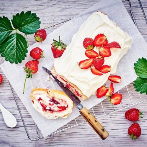 Glutenfri rulltårta