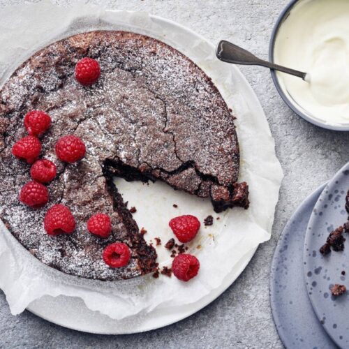 Laktosfri kladdkaka