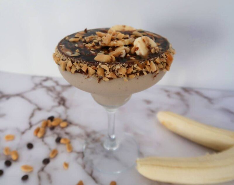 Smaskig snickersglass