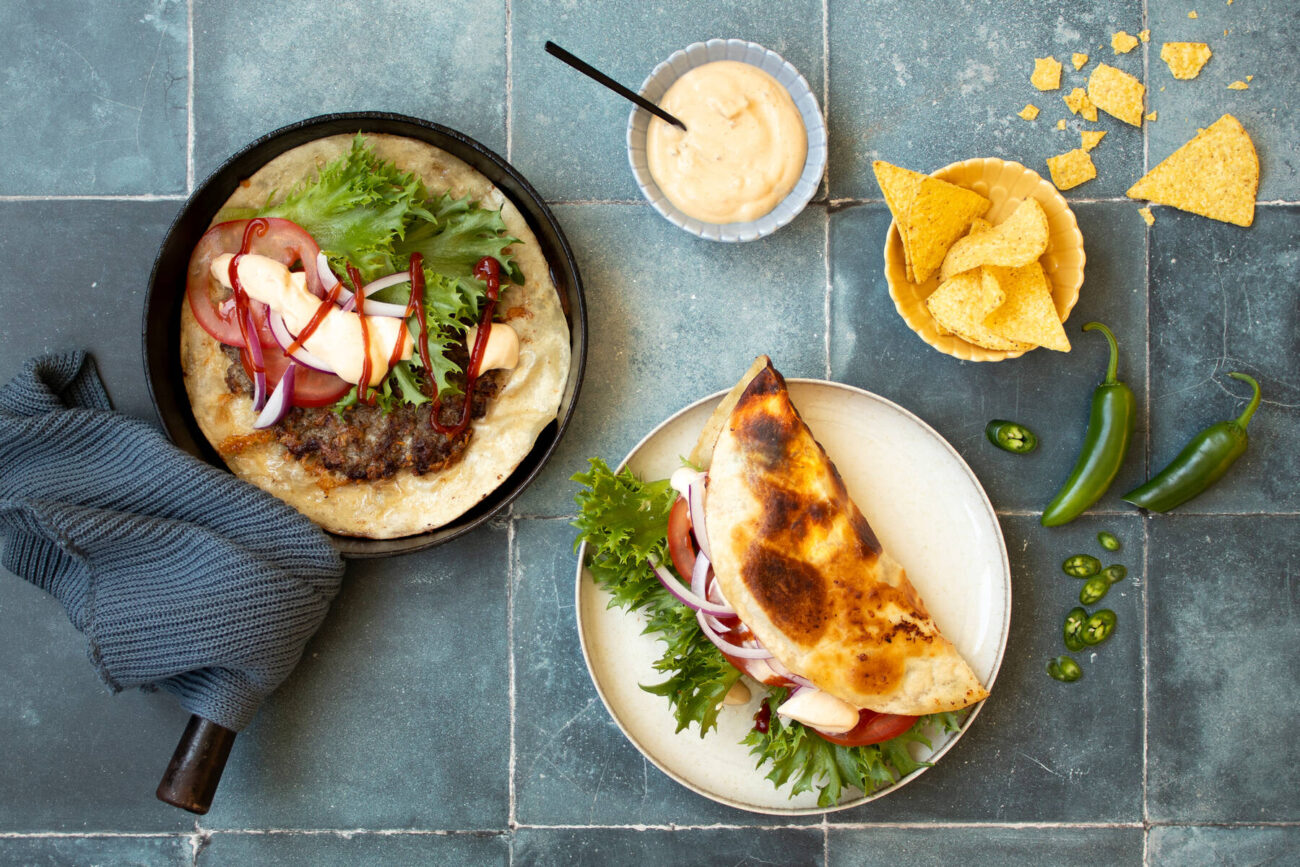 Tortillaburgare