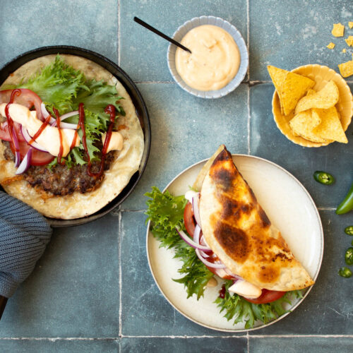 Tortillaburgare