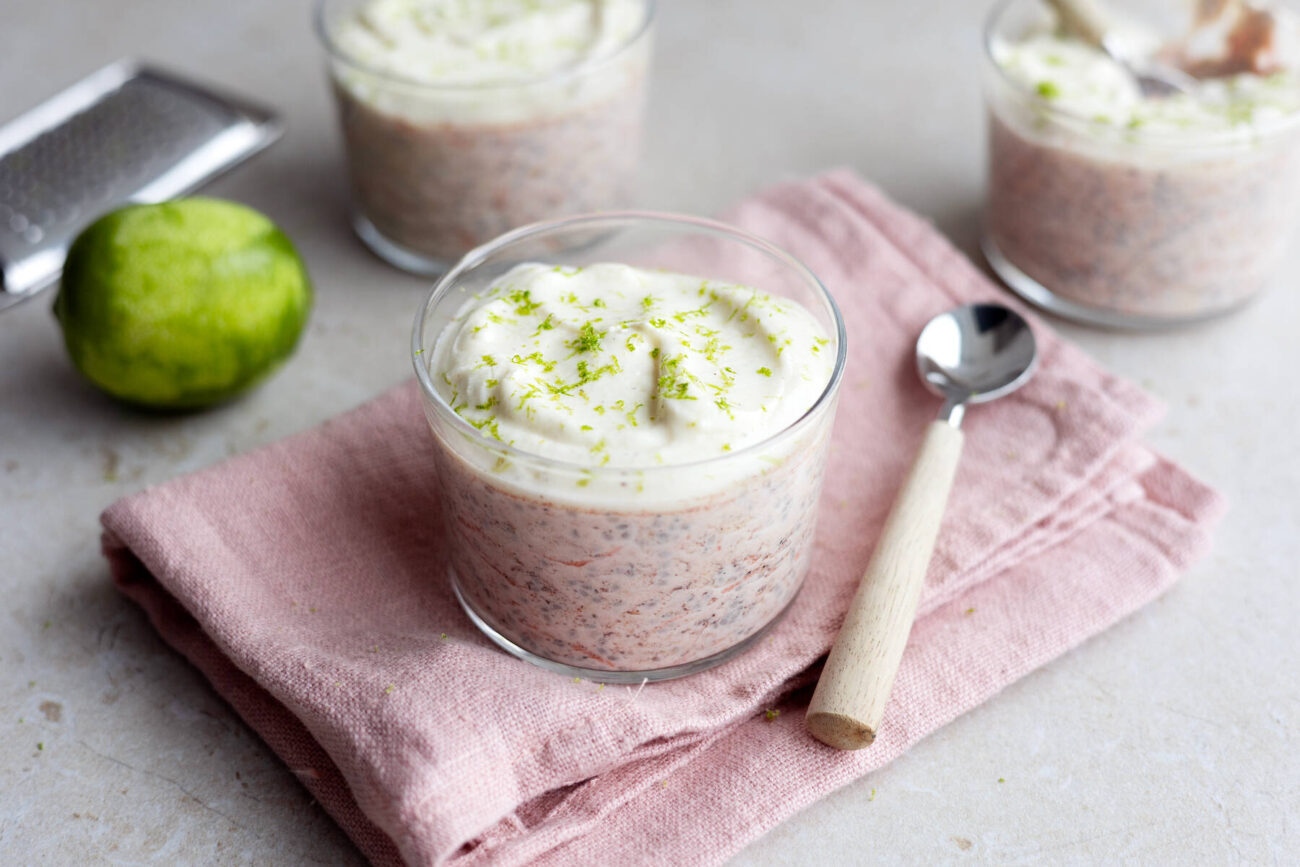 Overnight oats morotskaka