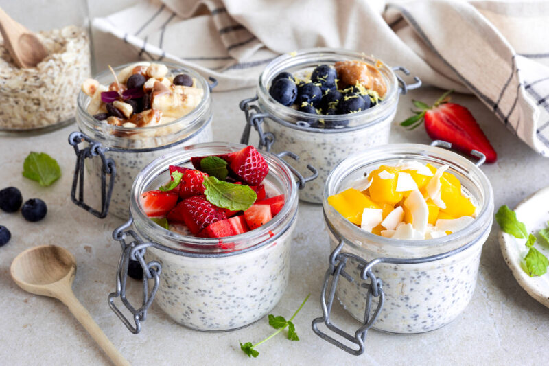 Overnight oats x 4
