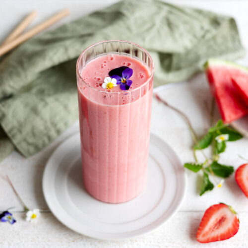 Vattenmelon-smoothie