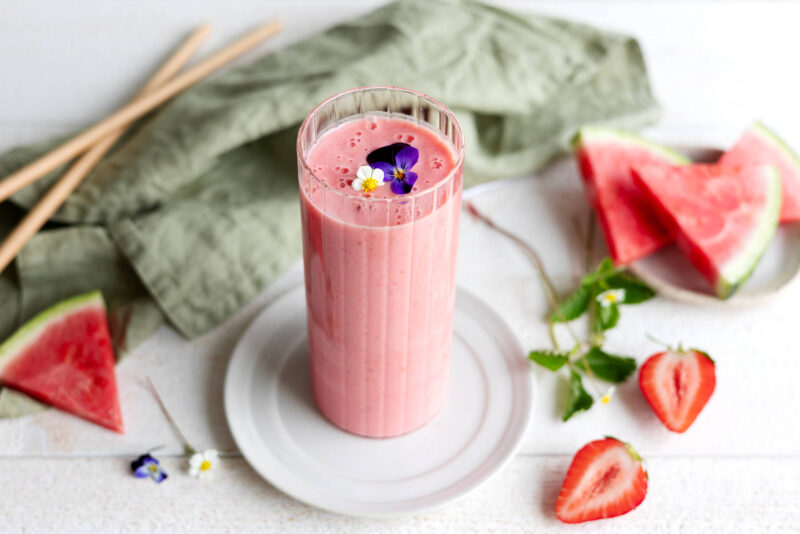Vattenmelon-smoothie