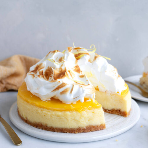 Cheesecake med citron och mascarpone