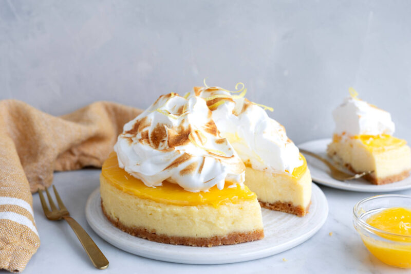 Cheesecake med citron och mascarpone