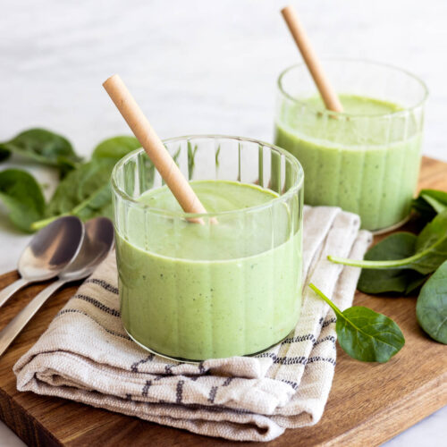 Grön smoothie med kefir