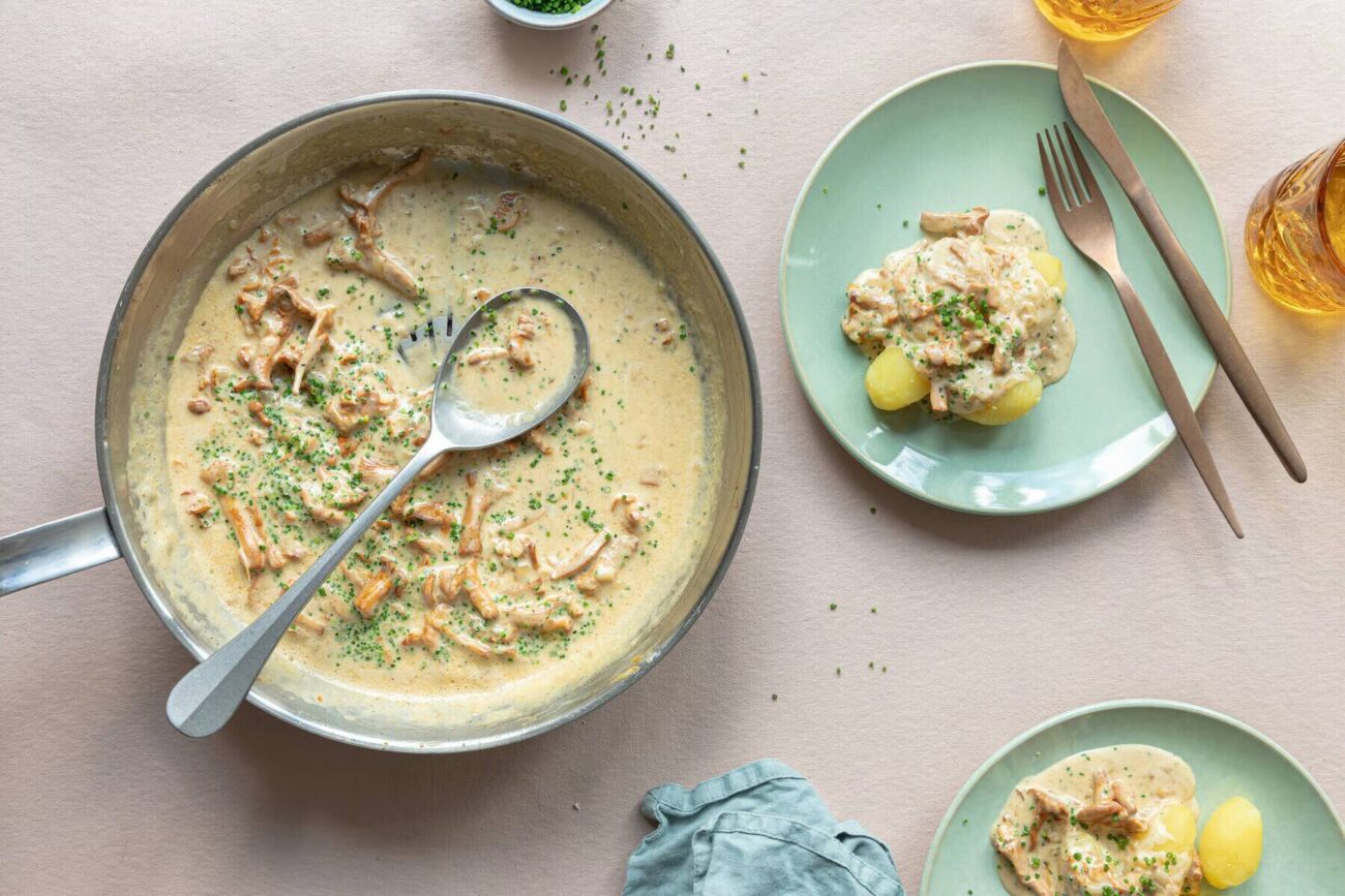 Kantarellsås