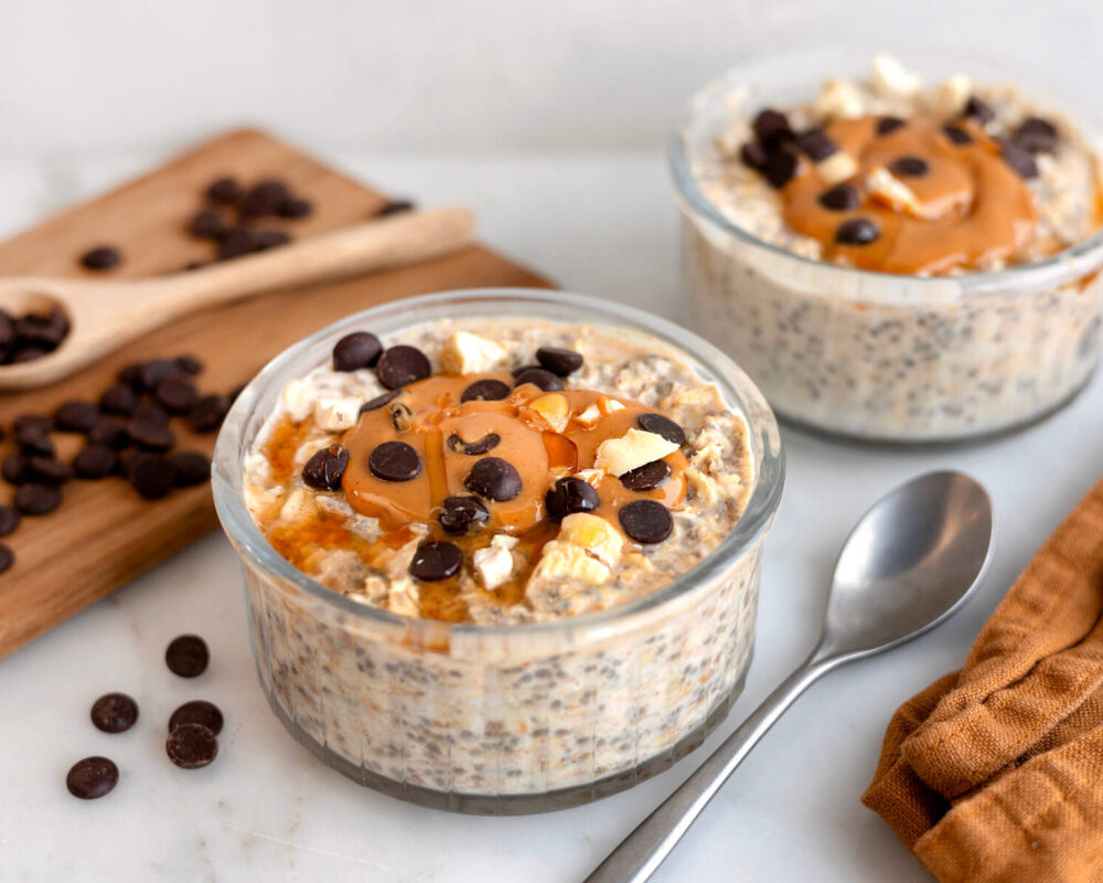 Overnight oats cookie dough