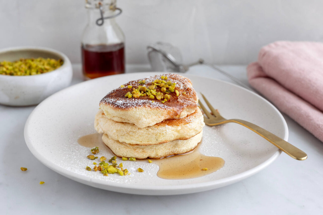 Fluffiga japanska pannkakor