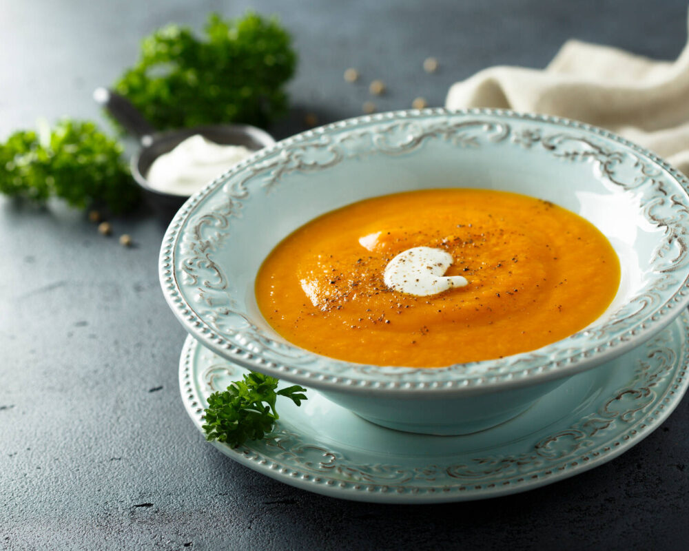 Krämig morotssoppa