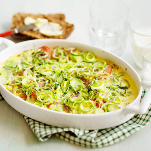 Fiskgratäng med pizzasmak