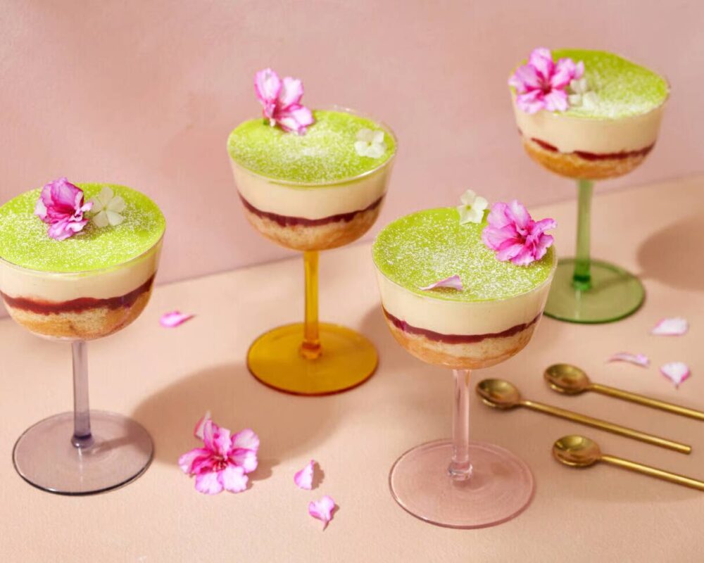 Enkel prinsesstårta i glas