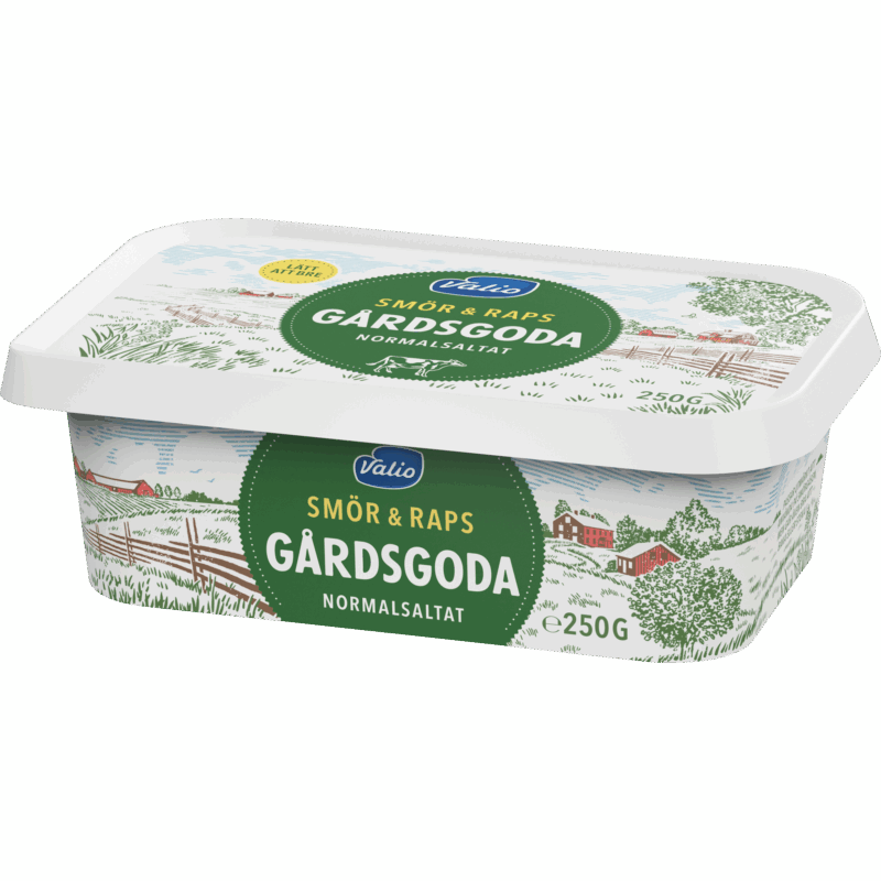 Valio Gårdsgoda normalsaltat 75% 250 g