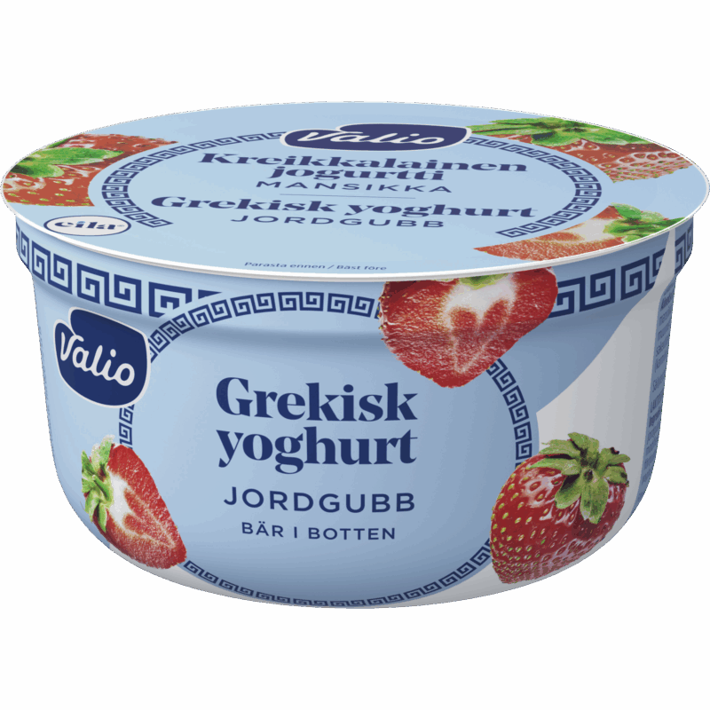 Valio grekisk yoghurt 150 g jordgubb laktosfri