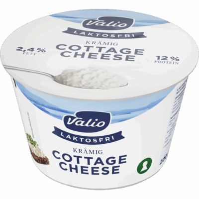 Valio Laktosfri cottage cheese 2,4% 200 g