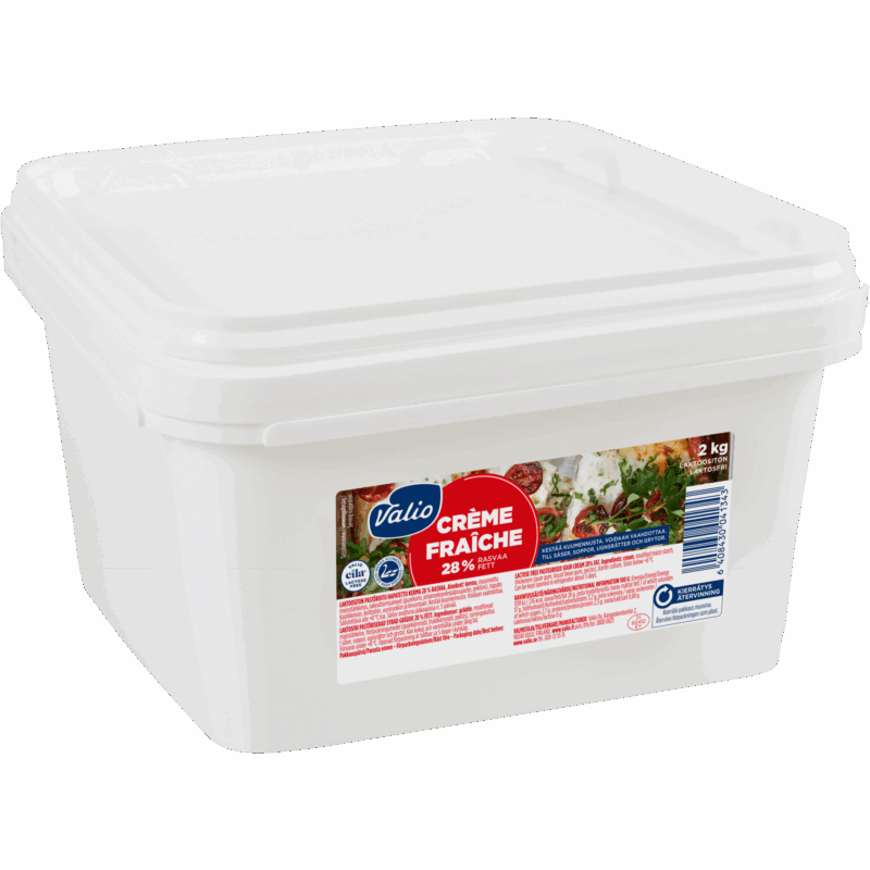 Valio crème fraîche laktosfri 2 kg