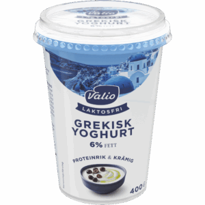Valio Laktosfri grekisk yoghurt 6% 400 g