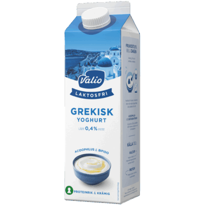 Valio Laktosfri grekisk yoghurt naturell 0,4%