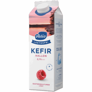 Valio Laktosfri kefir hallon 2,1% 1000 g